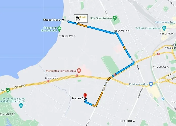 Lovely And Quiet In Kristiine. Free Parking. 塔林